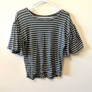 HARPER CANYON Short Sleeve Tee Shirt with Oversized Sleeves Size XL 14/16